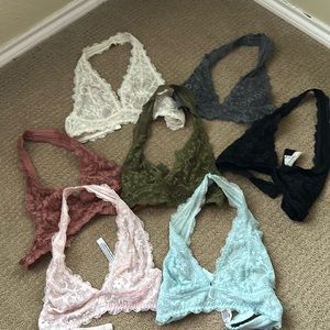 Free People Halter Bras size XS - price includes all of them